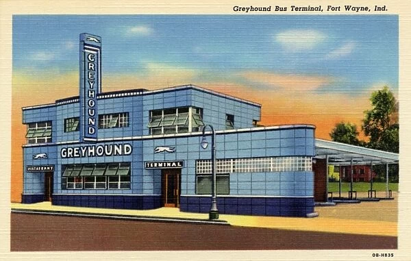 Greyhound Bus Terminal, Fort Wayne, Indiana