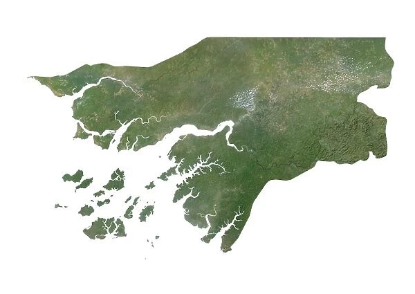 Guinea-Bissau, Satellite Image