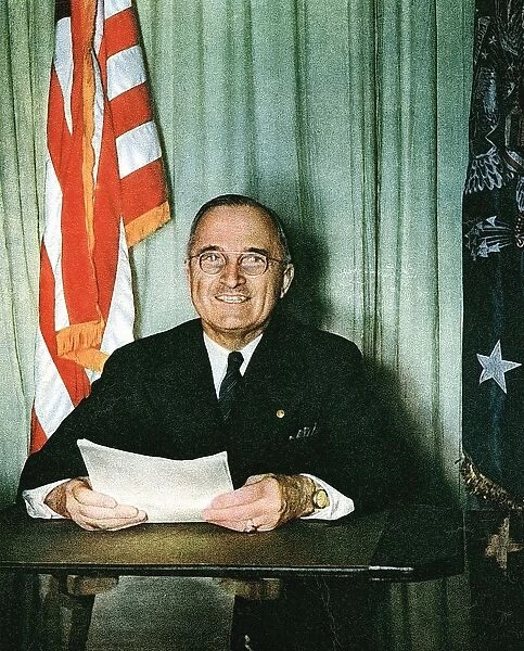 Harrys Truman (1884-1972) 33rd President of USA