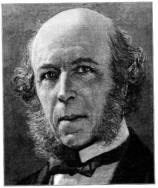Herbert Spencer (1820-1903) English philosopher and writer on science. Social Darwinism