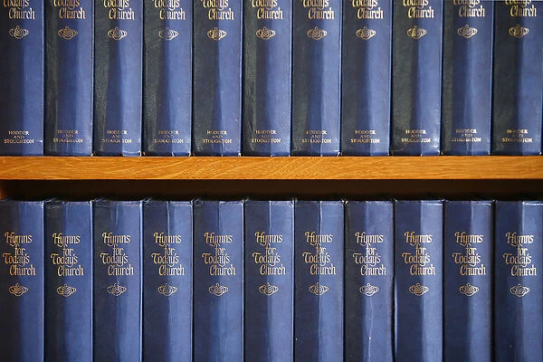 Hymn books in a reformed church