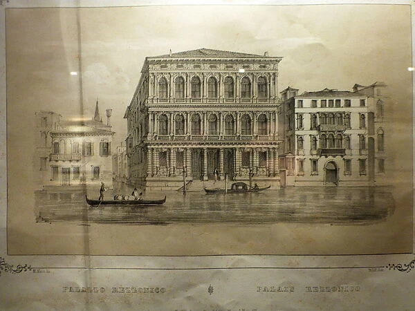 Illustration of The Palazzo Rezzonico