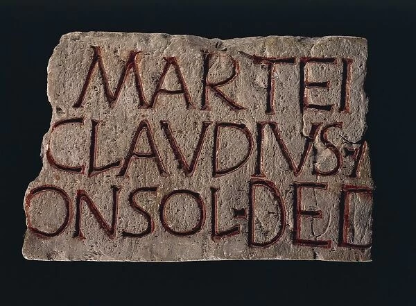Inscription with dedication to Jupiter by Claudius Marcellus consul