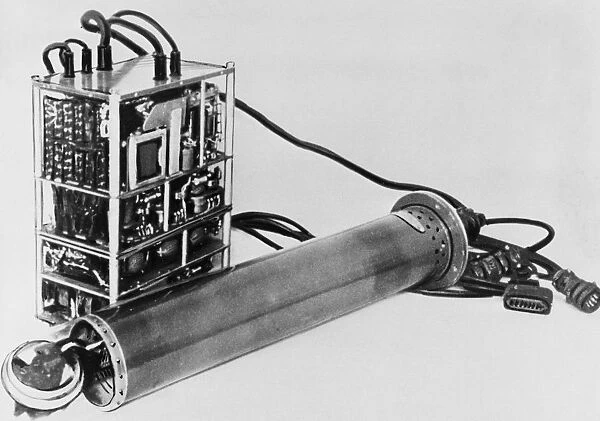 Instrument for measuring earths magnetic field carried by sputnik 3
