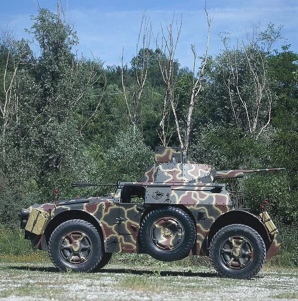 Italian AB 43 armored car, 1944