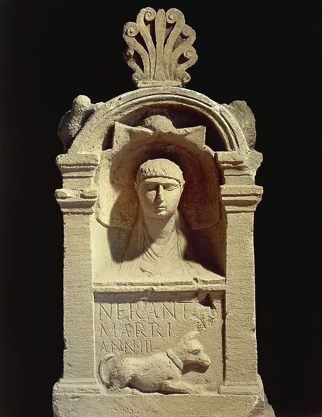 Italy, Funerary monument from the necropolis of Ateste