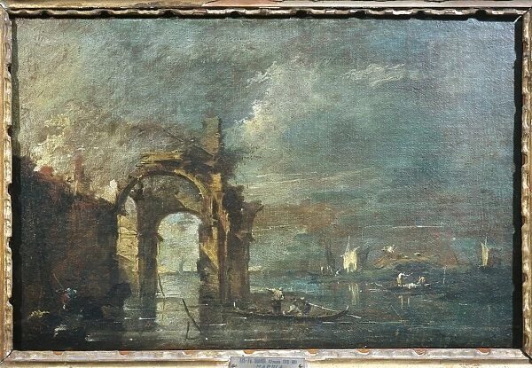 Italy, Verona, Ruined Arch