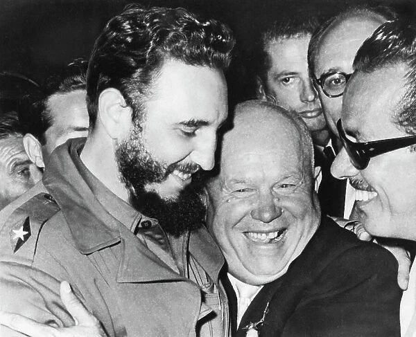 Khrushchev And Castro