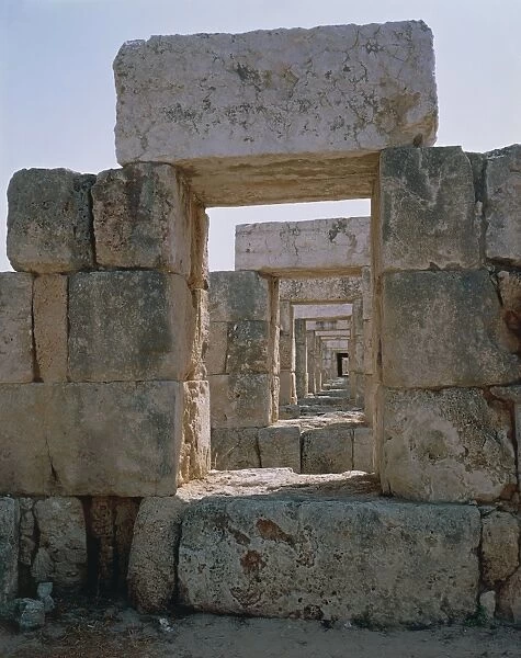 Lebanon, Tyre, ruins of old City of Tyre, Roman Hippodrome