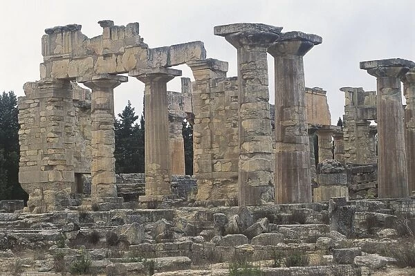 Libya, Cyrenaica, Cyrene, Zeus Temple
