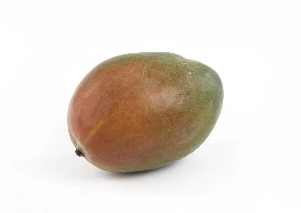 Mango on white background, close-up
