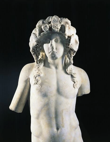 Marble statue of Dionysos, from Synnada, Turkey