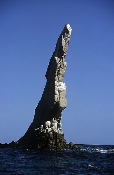 Mexico, Baja California Sur, Cabo San Lucas, Los Frailes, rock islets at Lovers Beach