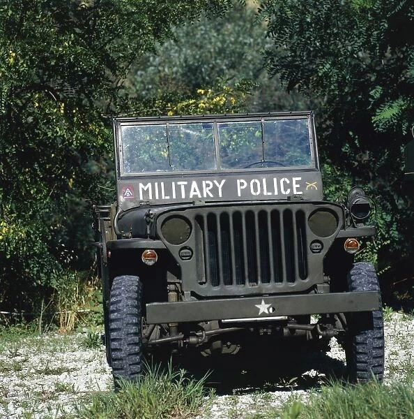 US Military Police Willys MB Jeep, 1942
