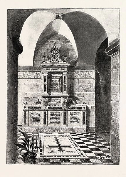 MONUMENT TO THE LATE SIR BARTLE FRERE Erected in the Crypt of St. Pauls Cathedral LONDON