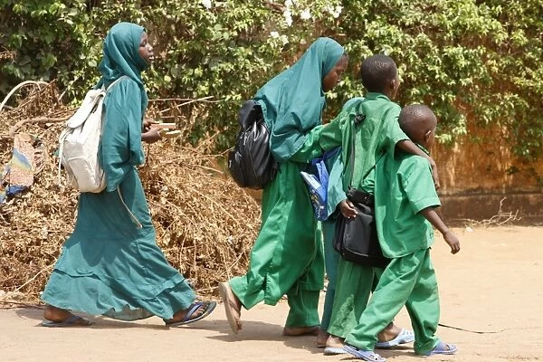 Muslim schoolchildren