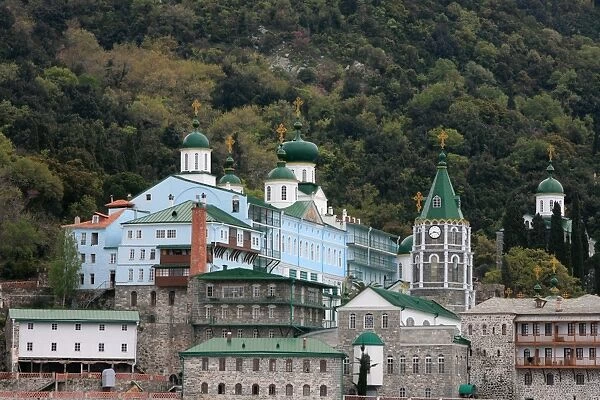 Pandeleimonos monastery on Mount Athos