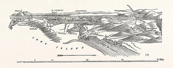 Plan Of The British Operations In New York