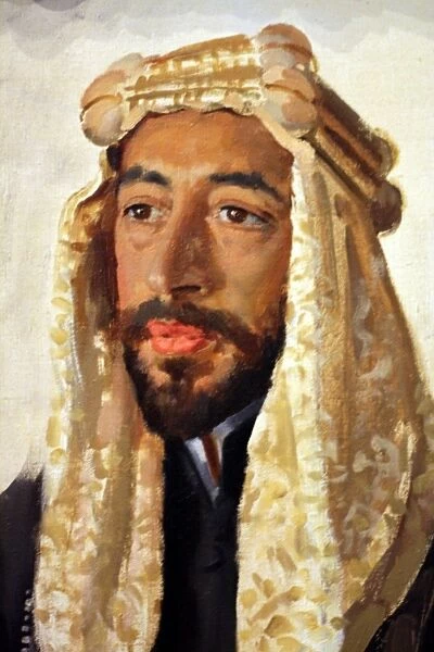 Portrait of King Feisal of Iraq, by Augustus John