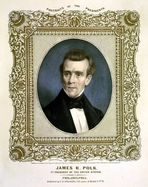 President James K Polk 1860