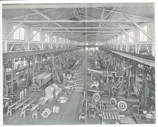 Production of cannon, Germany