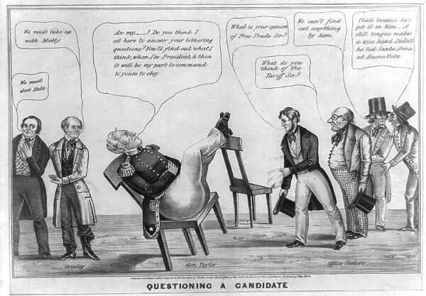 Questioning a Candidate 1848