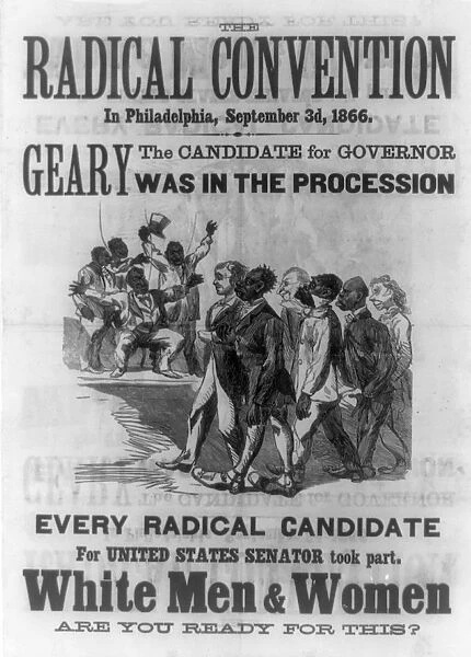 Radical Convention, Philadelphia 1866
