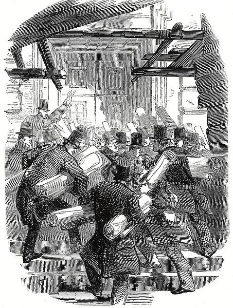 Railway mania: Rushing to deposit railway plans at the Board of Trade before the