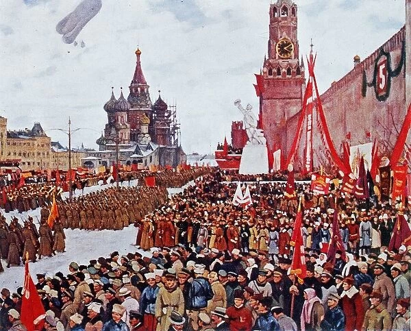 Red army parade, Moscow, 1923