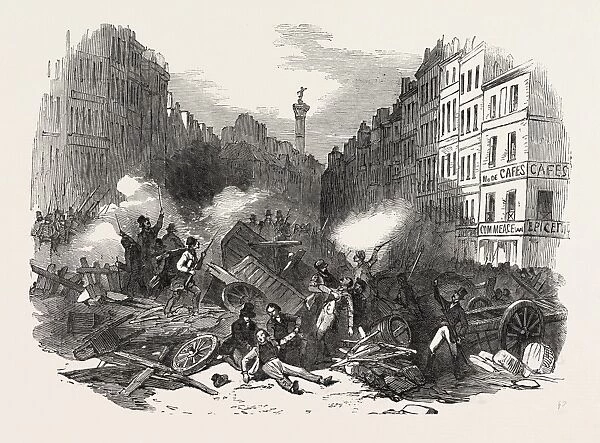 The Revolution In France: Barricade Of The Faubourg St. Antoine