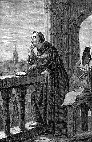 Roger Bacon (c1214-92) English experimental scientist, philosopher and Franciscan (Grey Friar)
