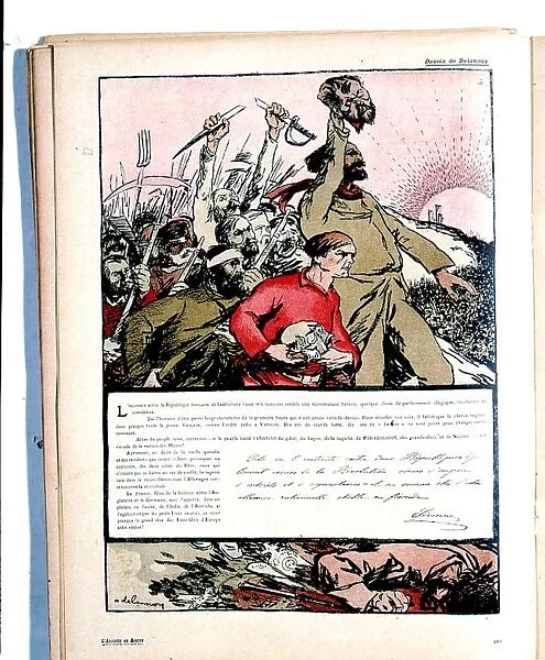 Russian Revolution, from L'Assiette au Beurre, 1905