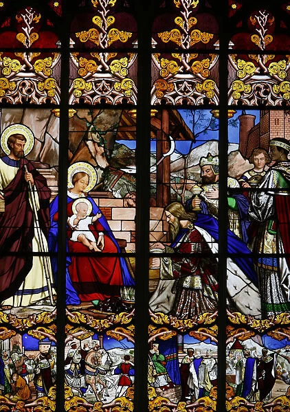 Saint Gatien cathedral stained glass