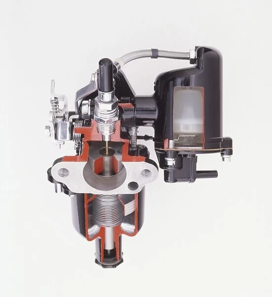 Sectioned view of S. U. Carburettor, 1965