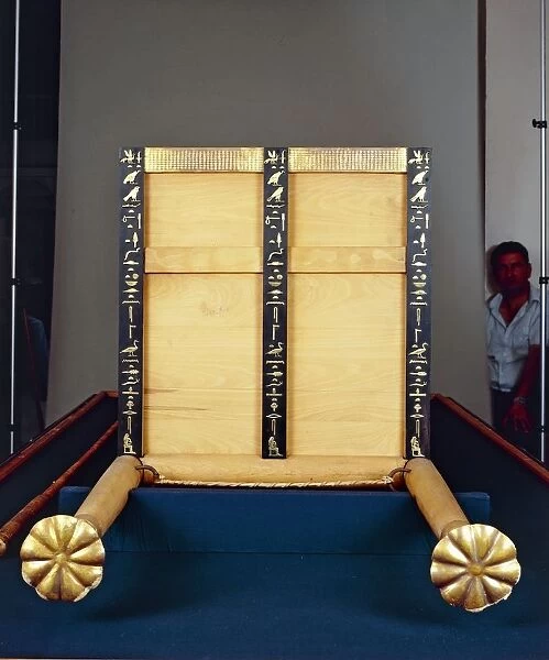 Sedan chair of Queen Hetepheres from Old Kingdom, circa 2585 b. c