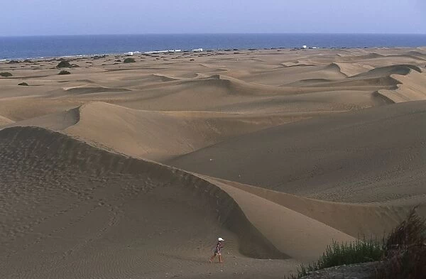 Spain, Canary Islands, Gran Canaria Island, Maspalomas, Dunes