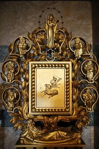 Tabernacle in the Visitation basilica