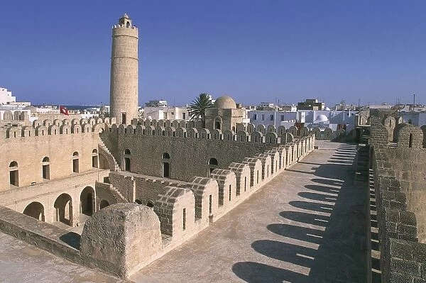 Tunisia - Ancient Sousse. Medina. UNESCO World Heritage List, 1988. Ribat