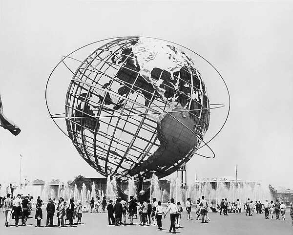 Unisphere at 1961 New York Worlds Fair