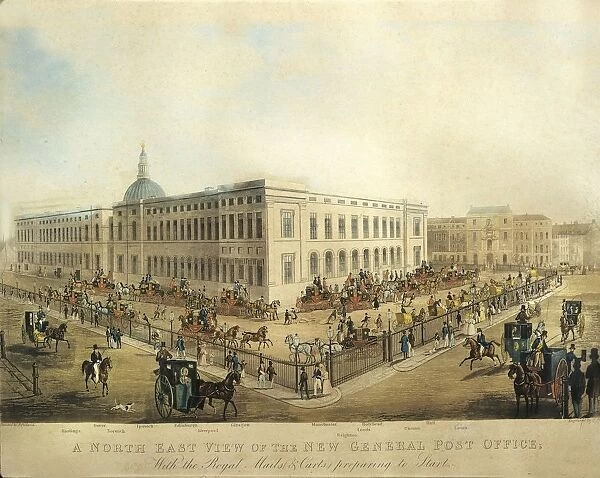 United Kingdom, London, New Central Post Office from north east side