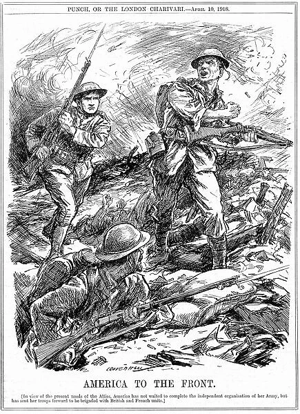 World War I: Cartoon by L. Ravenhill from Punch