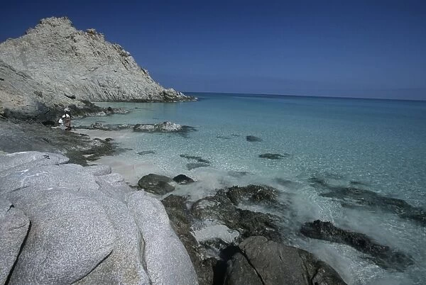 Yemen, Socotra Island, Qualansiyah lagoon