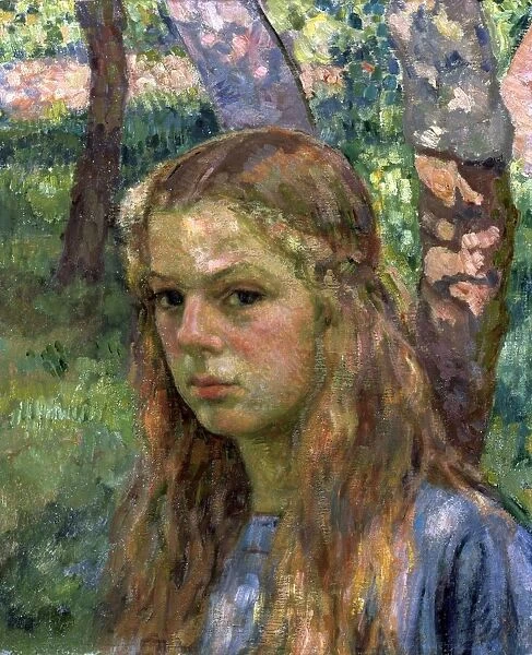 Young Girl in the Oak Grove (Daughter of Jean Schlumberger and Suzanne Weiler)