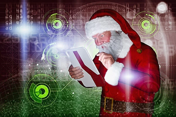access, ar, augmented reality, beard, christmas, close up, color image, communication