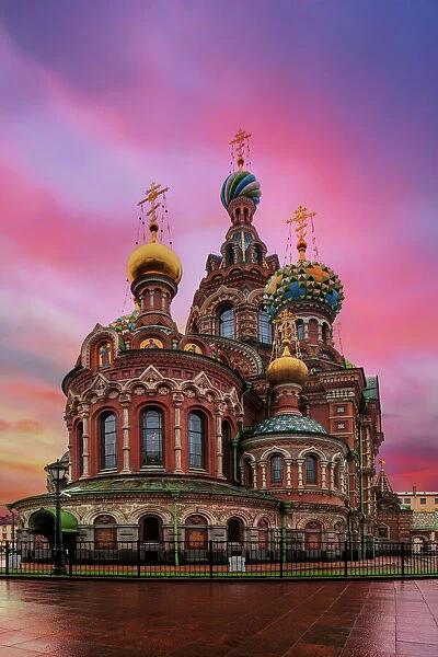 The Church Of The Savior On Spilled Blood St Petersburg