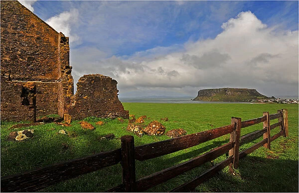 Convict ruins at Stanley, northern Tasmania