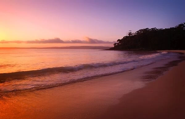 Dawn at Jervis bay, New South Wales, Australia