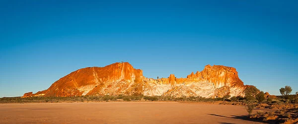 Rainbow valley panorama outback Australia