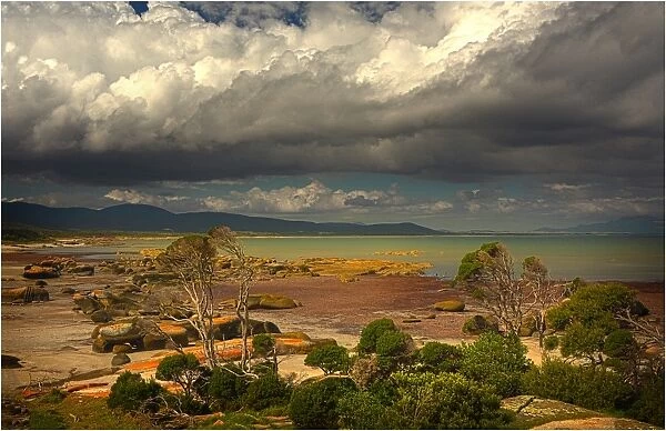 Settlement bay, Flinders Island, part of the Furneaux group, eastern Bass Strait, Tasmania