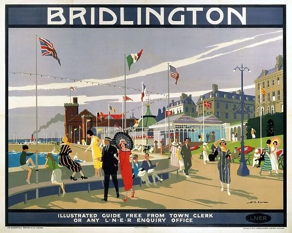 Bridlington, LNER poster, 1923-1947